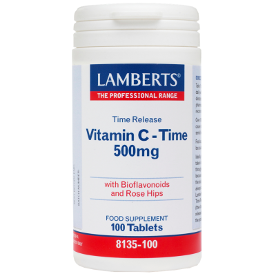 LAMBERTS Vitamin C Time 500mg/ 100tabs LAMBERTS Vitamin C Time 500mg/ 100tabs